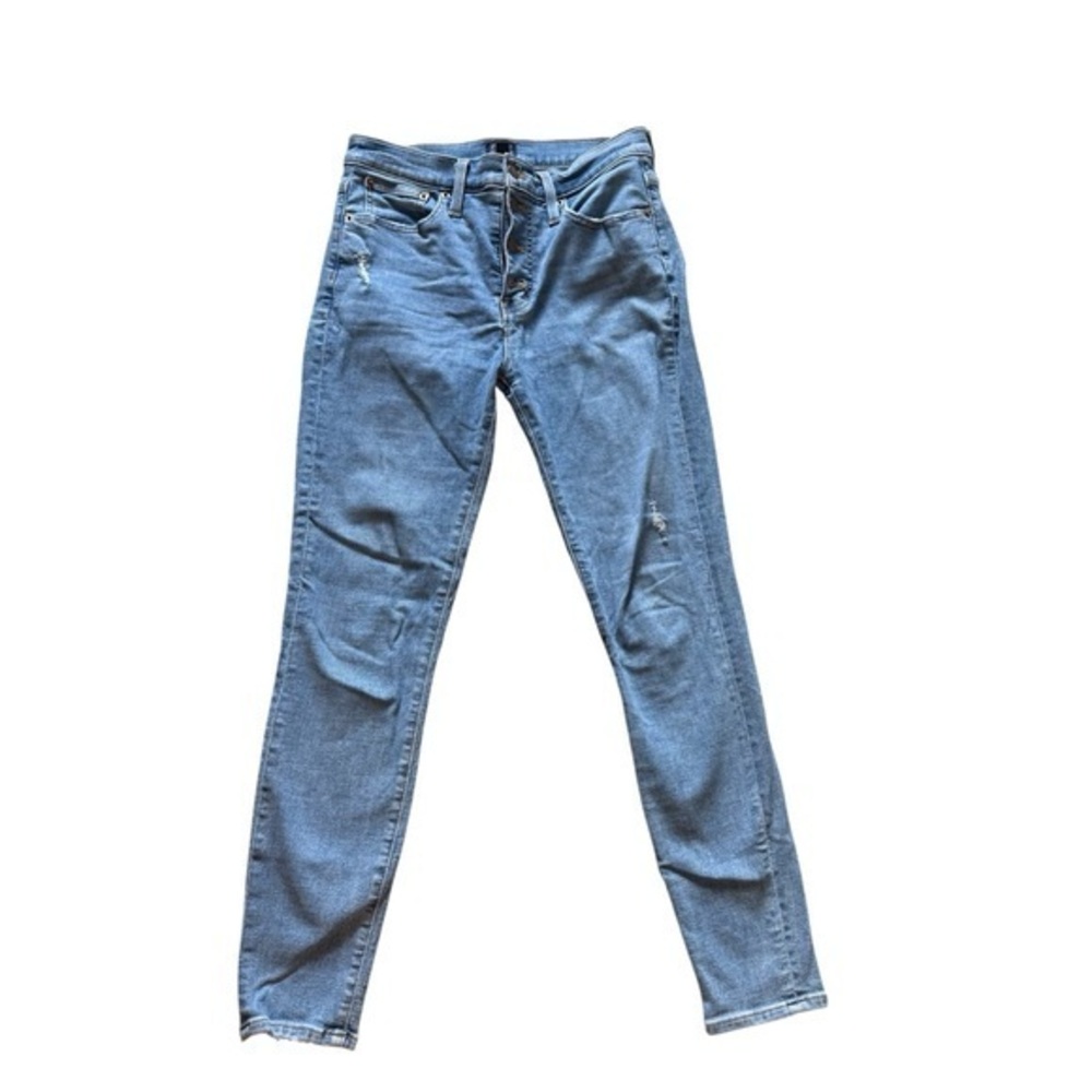 J. Crew 10” high rise skinny preppy Classic Blue Women's Jeans